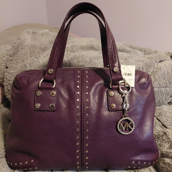 Michael Kors Handbags - Michael Kors RARE Astor Satchel Tote Handbag